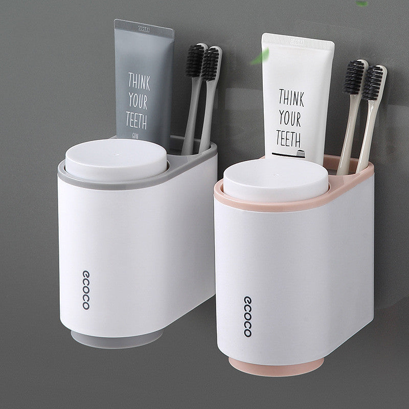 Wall-Mounted Toothbrushing Cup