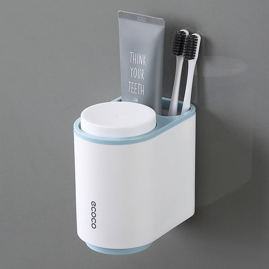 Wall-Mounted Toothbrushing Cup