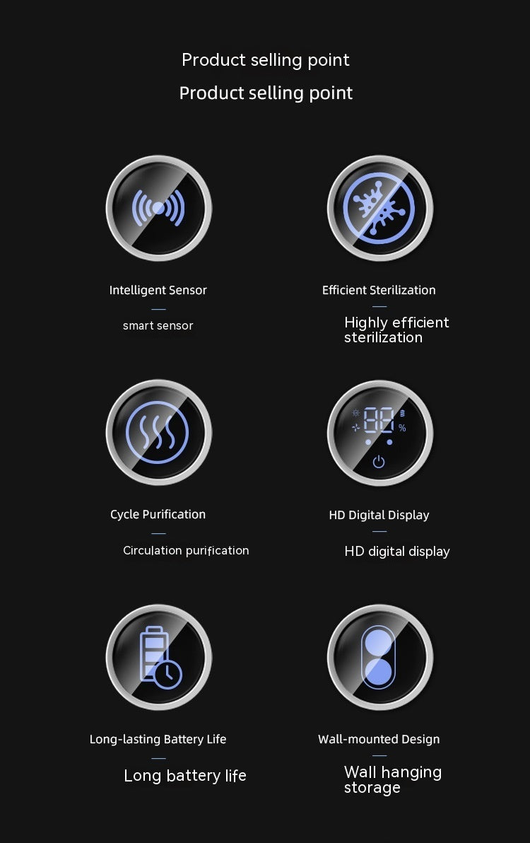 Inteligent Uv Toothbrush Sterilizer